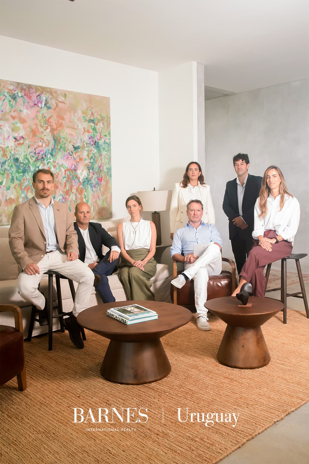 El equipo de BARNES Uruguay